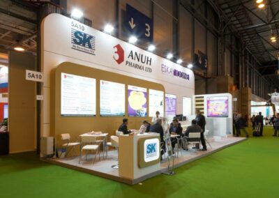 Stand de Anuh Pharma en CPHI