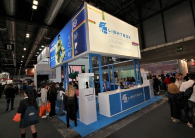 Stand de Lightbox Academy en Aula 2024