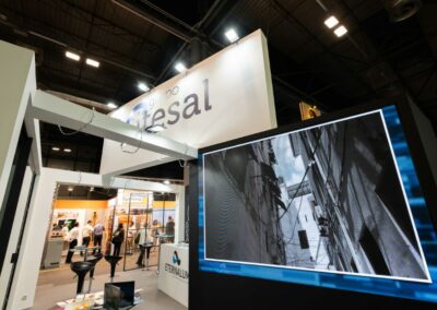 Stand de ITESAL en REBUILD