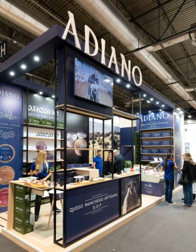 Stand de ADIANO en Salón Gourmets