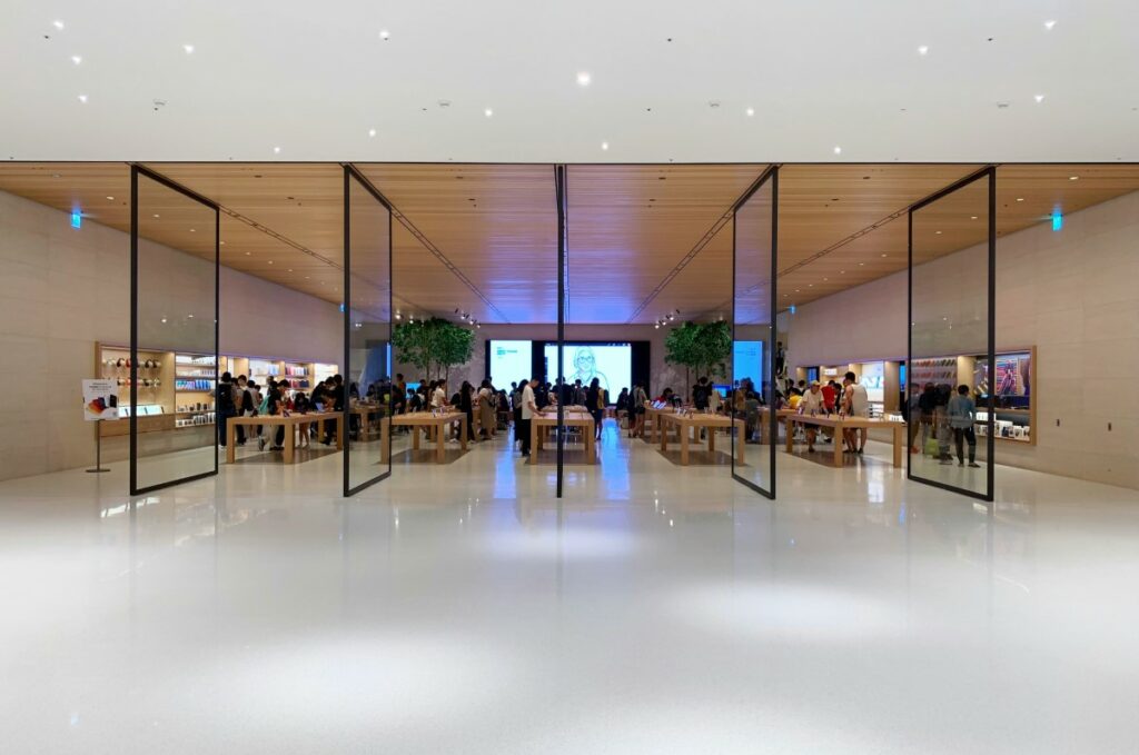 apple store interiorismo estrategico