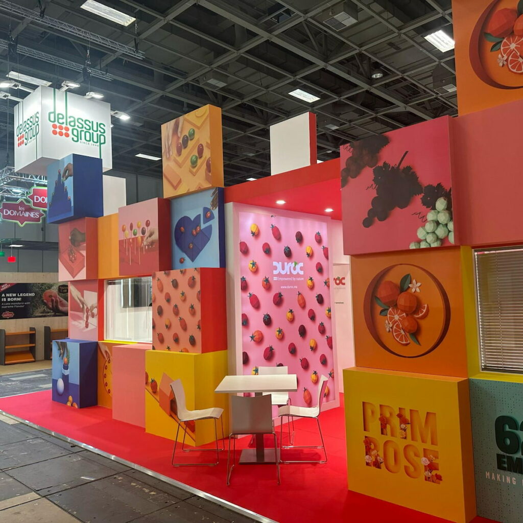 Stand de Delassus en Fruit Logistica en Berlín