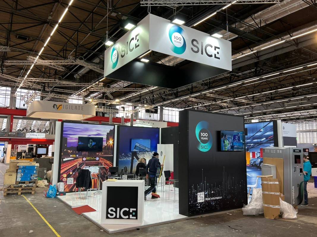 Stand de SICE en Intertraffic Amsterdam