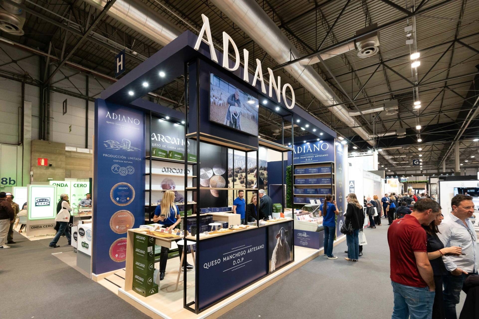 Stand de ADIANO en Salón Gourmets